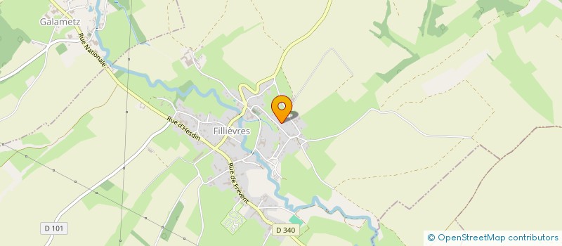 localisation de l'entreprise 953 609 153   FILLIEVRES