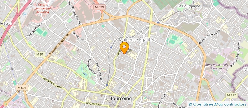 localisation de l'entreprise 953 635 935   TOURCOING