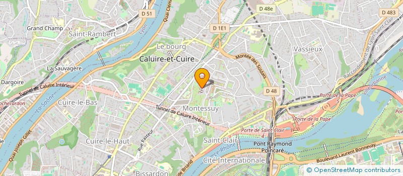 localisation de l'entreprise 953 638 525   CALUIRE-ET-CUIRE