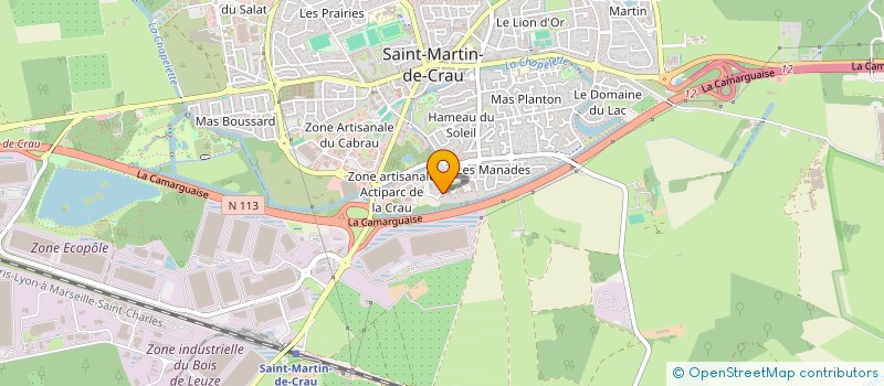 localisation de l'entreprise 953 649 662   SAINT-MARTIN-DE-CRAU