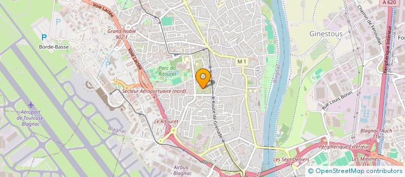 localisation de l'entreprise 953 662 509   BLAGNAC