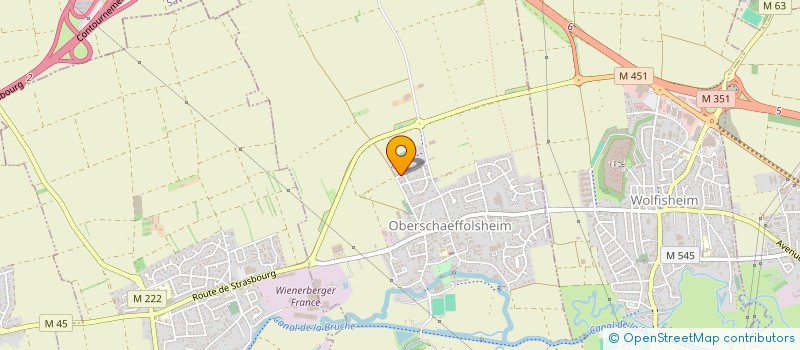 localisation de l'entreprise 953 670 247   OBERSCHAEFFOLSHEIM