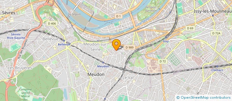 localisation de l'entreprise 953 670 478 à CLAMART