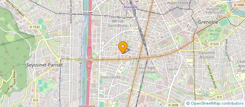 localisation de l'entreprise 953 672 615   GRENOBLE