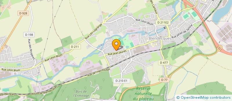 localisation de l'entreprise 953 677 101   BLENDECQUES