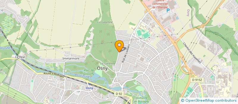 localisation de l'entreprise 953 681 020   OSNY