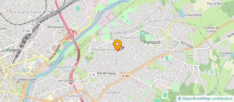 localisation de l'entreprise 953 682 895  à PANAZOL