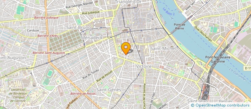 localisation de l'entreprise 953 687 357   BORDEAUX