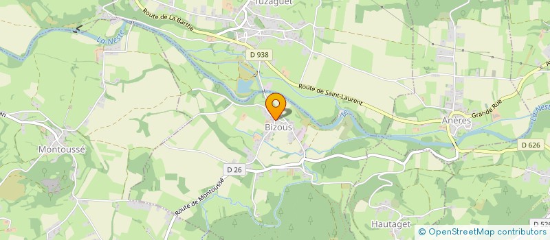 localisation de l'entreprise 953 696 416   BIZOUS