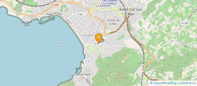 localisation de l'entreprise 953 716 081   TOULON