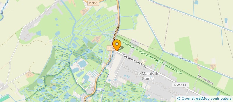 localisation de l'entreprise 953 734 795   GUINES