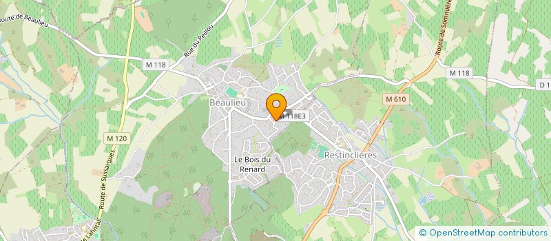 localisation de l'entreprise 953 740 438 à BEAULIEU