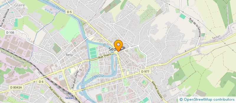 localisation de l'entreprise 953 753 639 à SEDAN
