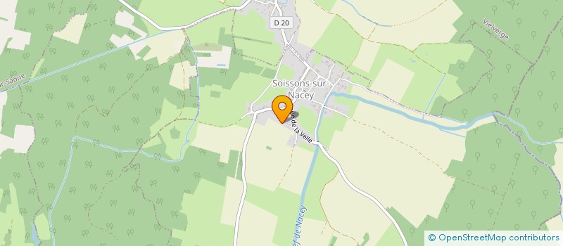 localisation de l'entreprise 953 755 626   SOISSONS-SUR-NACEY