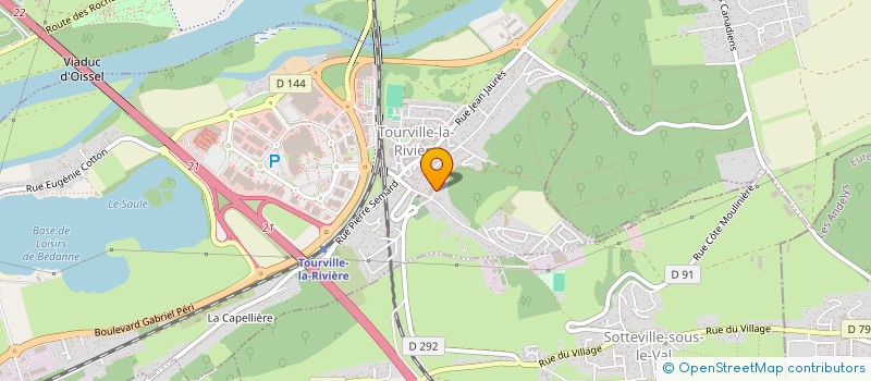localisation de l'entreprise 953 756 566 à BONDY
