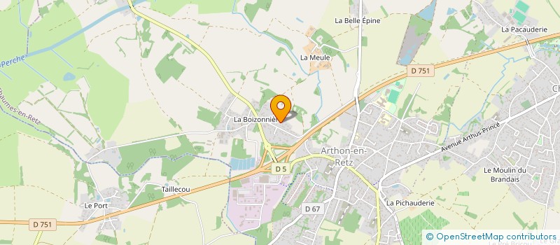 localisation de l'entreprise 953 771 441   VILLENEUVE-EN-RETZ