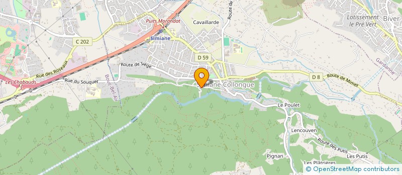 localisation de l'entreprise 953 771 524   MIMET