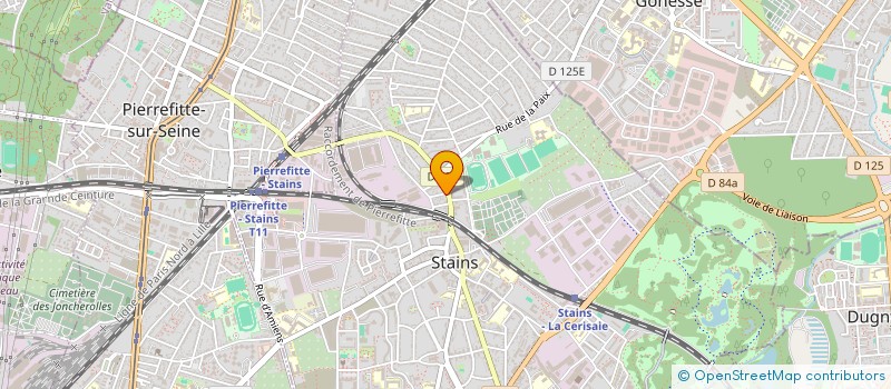 localisation de l'entreprise 953 786 910   STAINS