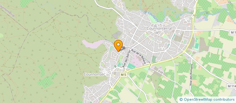 localisation de l'entreprise 953 802 535   COURNONSEC