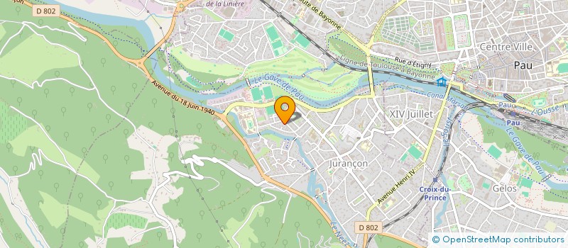 localisation de l'entreprise 953 804 044   BILLERE