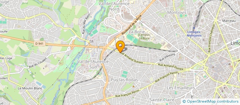 localisation de l'entreprise 953 808 540 à LIMOGES