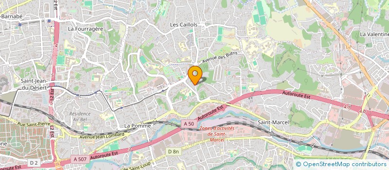 localisation de l'entreprise 953 825 619   FUVEAU