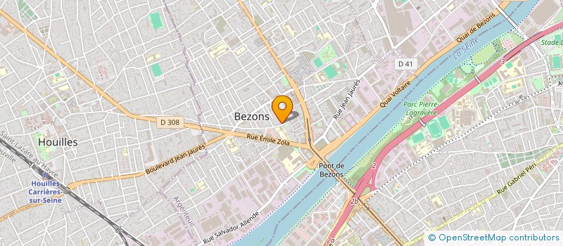 localisation de l'entreprise 953 856 580   BEZONS