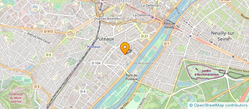 localisation de l'entreprise 953 861 689   PUTEAUX