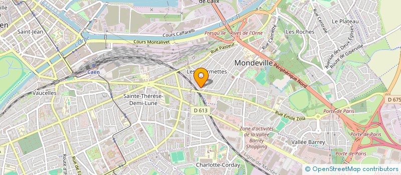 localisation de l'entreprise 953 871 928   MONDEVILLE