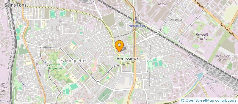 localisation de l'entreprise 953 923 844   VENISSIEUX