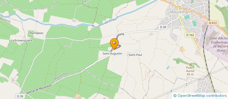 localisation de l'entreprise 953 927 258   PEYRIAC-MINERVOIS