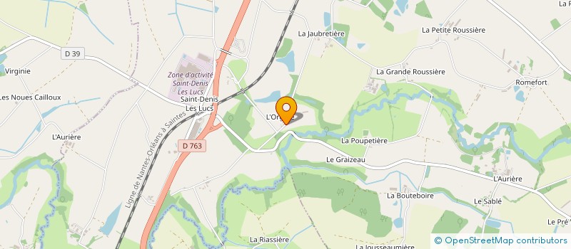 localisation de l'entreprise 953 931 771   SAINT-DENIS-LA-CHEVASSE