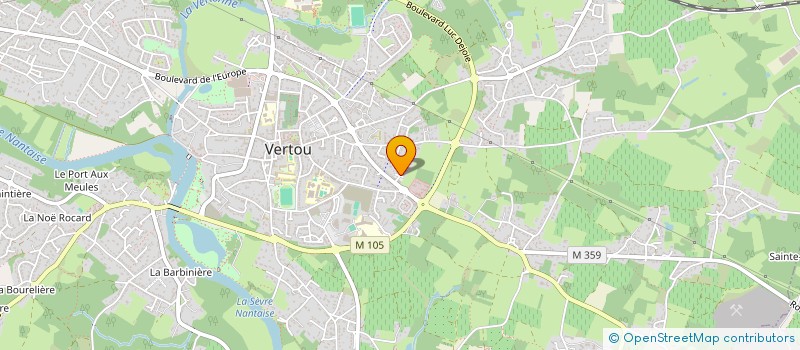 localisation de l'entreprise 953 949 476   VERTOU