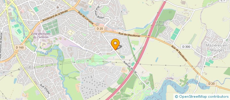 localisation de l'entreprise 953 954 690 à CHOLET