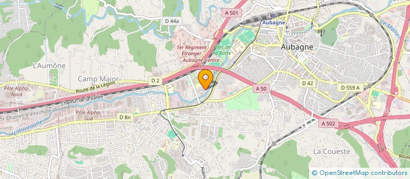 localisation de l'entreprise 953 964 269   AUBAGNE