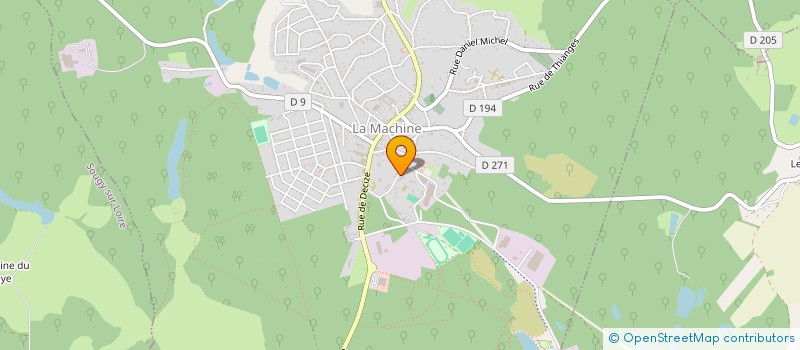 localisation de l'entreprise 953 967 379   LA MACHINE