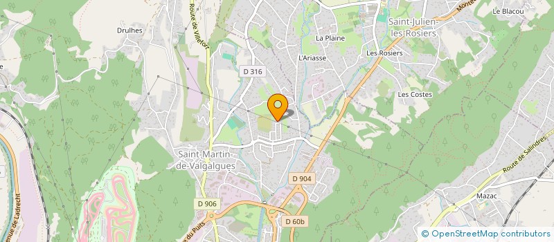 localisation de l'entreprise 953 981 073   PIED-DE-BORNE