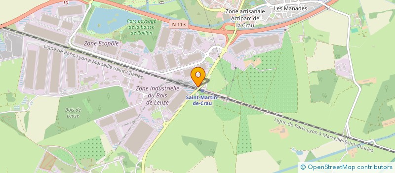 localisation de l'entreprise 953 996 915 à SAINT-MARTIN-DE-CRAU