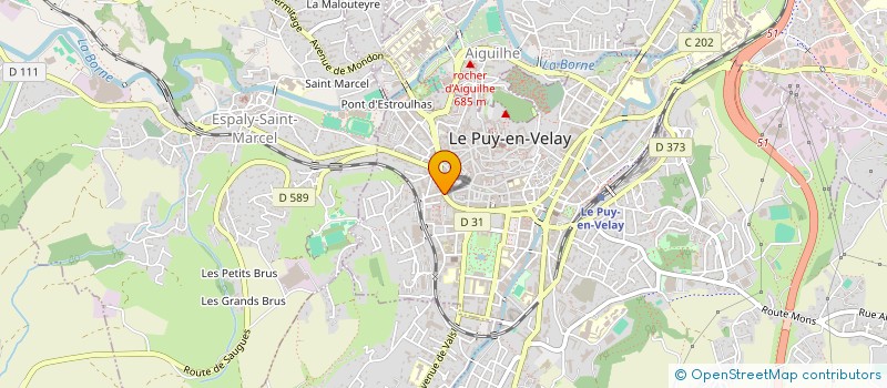 localisation de l'entreprise 953 999 539   LE PUY-EN-VELAY
