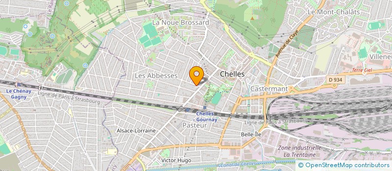 localisation de l'entreprise 954 005 708  à CHAMPIGNY-SUR-MARNE