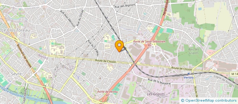 localisation de l'entreprise 954 011 334   SAINT-SEBASTIEN-SUR-LOIRE