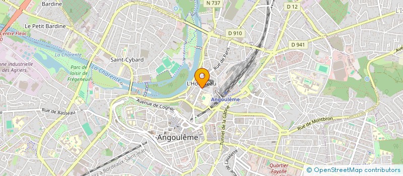 localisation de l'entreprise 954 061 073 à ANGOULEME