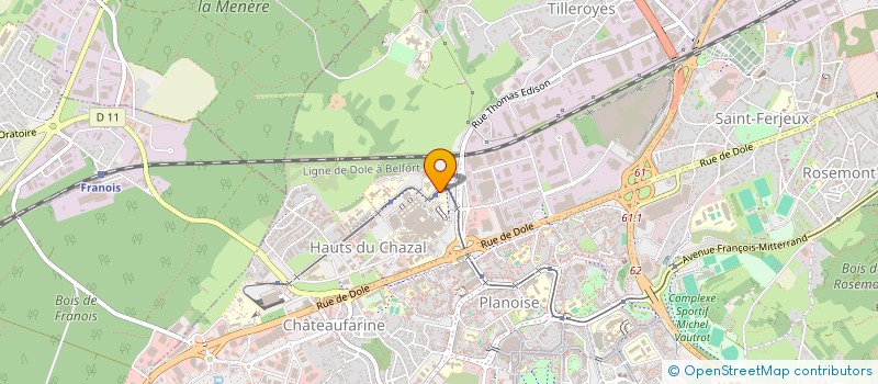 localisation de l'entreprise 954 074 696   BESANCON