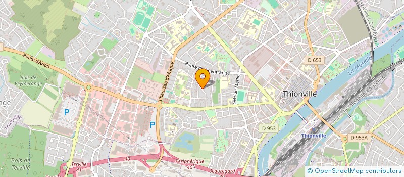 localisation de l'entreprise 954 081 725 à THIONVILLE