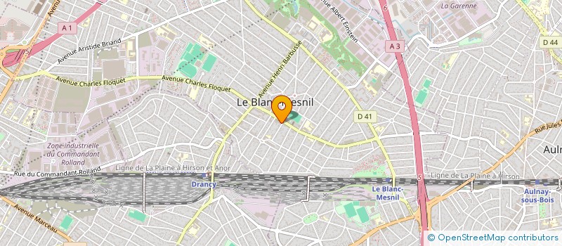 localisation de l'entreprise 95GN à LE BLANC-MESNIL