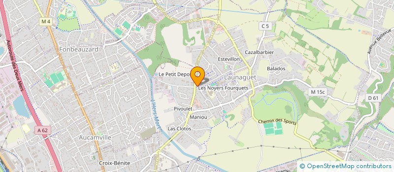 localisation de l'entreprise 97 CONSULTING  LAUNAGUET