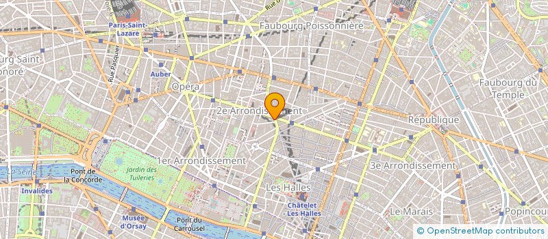 localisation de l'entreprise 97 RUE MONTMARTRE 75002 PARIS  PARIS