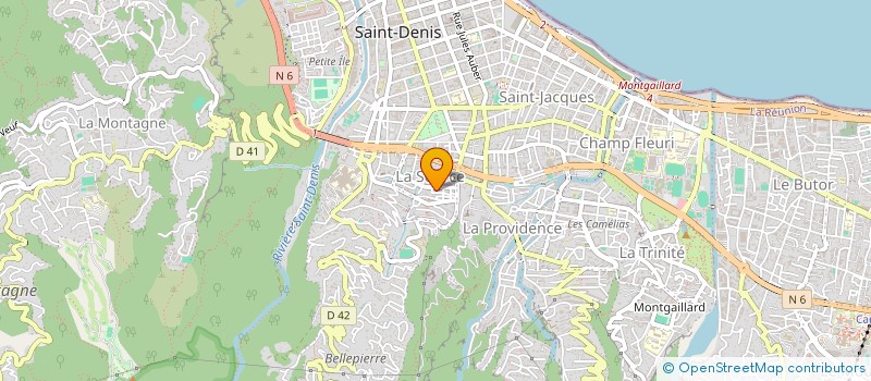 localisation de l'entreprise 974 CONNECTED à SAINT-DENIS