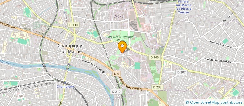 localisation de l'entreprise 977 467 679  à CHAMPIGNY-SUR-MARNE