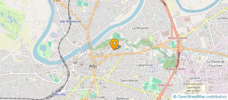 localisation de l'entreprise 977 475 953  à ALBI